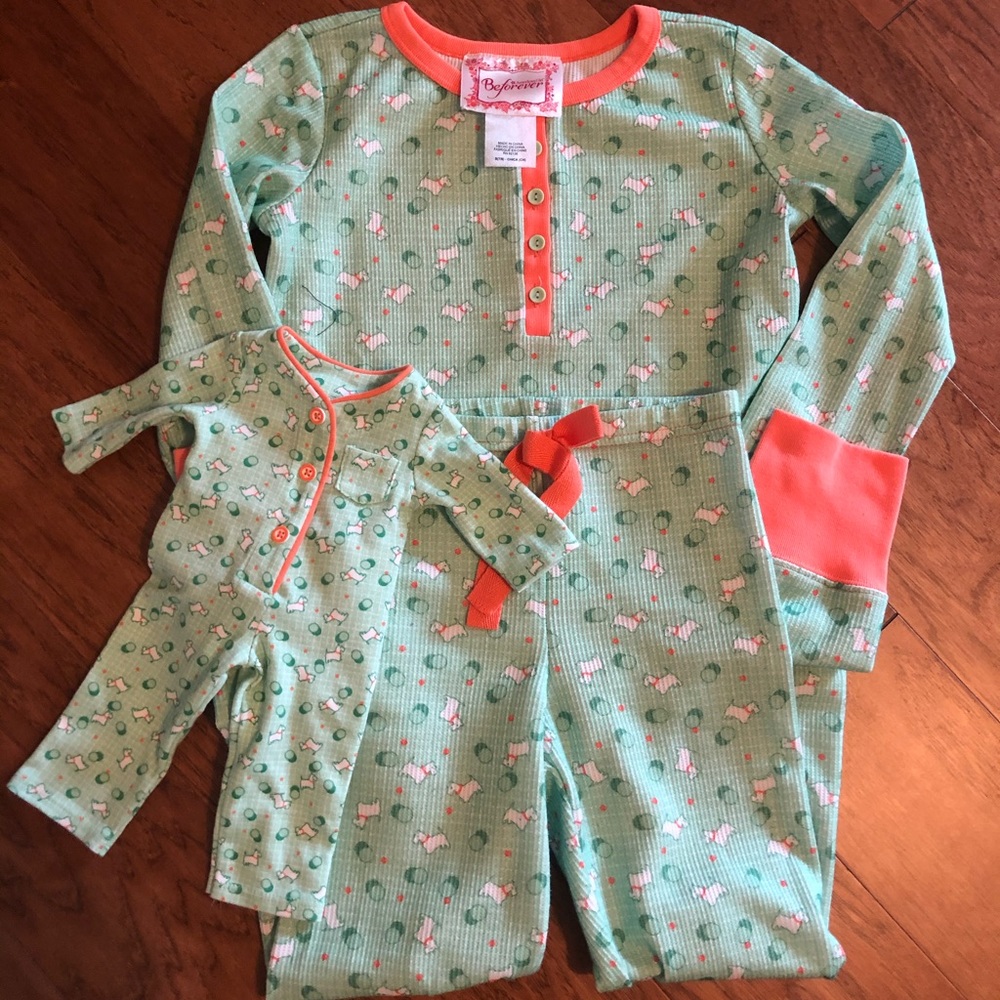 American Girl Doll Pajamas and Doll Pajamas
